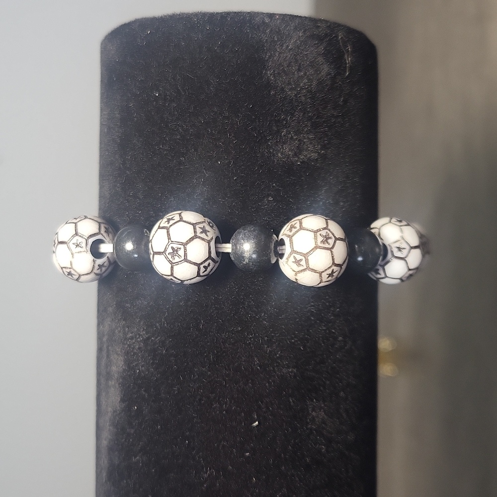 Soccer bracelet